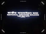 LED Sign Board 3D Acrylic Top Letter 3D SS High Letter BD