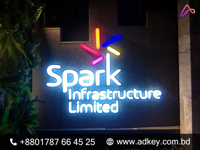 3D Acrylic High Letter LED Sign Board