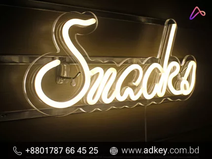 Custom LED Name Signs Advertising in Dhaka Bangladesh