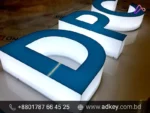 3D Acrylic Letter with LED Module Light in Dhaka BD