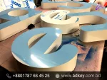 3D Acrylic Letter with LED Module Light in Dhaka BD