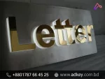 3d Letter Light Board Advertising in Bangladesh