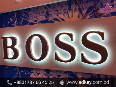 Acrylic Letter with LED Sign Board Provider Company