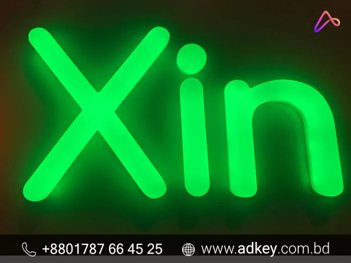 Acrylic Letter with LED Sign Board Provider Company