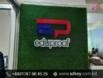 Acrylic Top Letter with LED Module Light Provide Agency