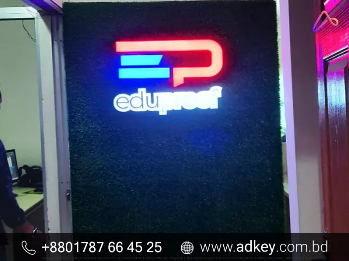 Acrylic Top Letter with LED Module Light Provide Agency