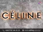 Back-lit LED Sign BD With SS Letter Make By adkey Ltd