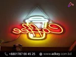 LED Neon Glow Light Make By adkey Limited in Dhaka BD