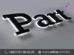 LED Sign With SS High Letter Make By adkey Ltd in BD