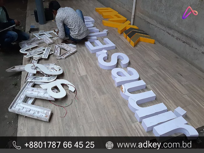 Acrylic Letter, LED Sign Board Agency in Dhaka BD