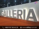 Acrylic Letter with LED Sign Board, LED Display BD