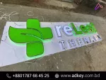 Acrylic Letter with LED Sign Board, LED Display BD