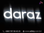 Acrylic Top Letter, LED Light Bangladesh