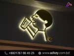 Digital Neon Tube Display Signage in Dhaka Bangladesh