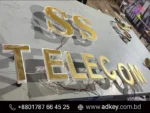 3D Acrylic Letter LED Signage ACP Board
