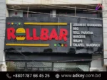 3D Acrylic Letter LED Signage ACP Board