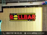 3D Acrylic Letter LED Signage ACP Board BD - Image 2
