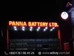 LED Sign Board Making with Acrylic Letter Advertising