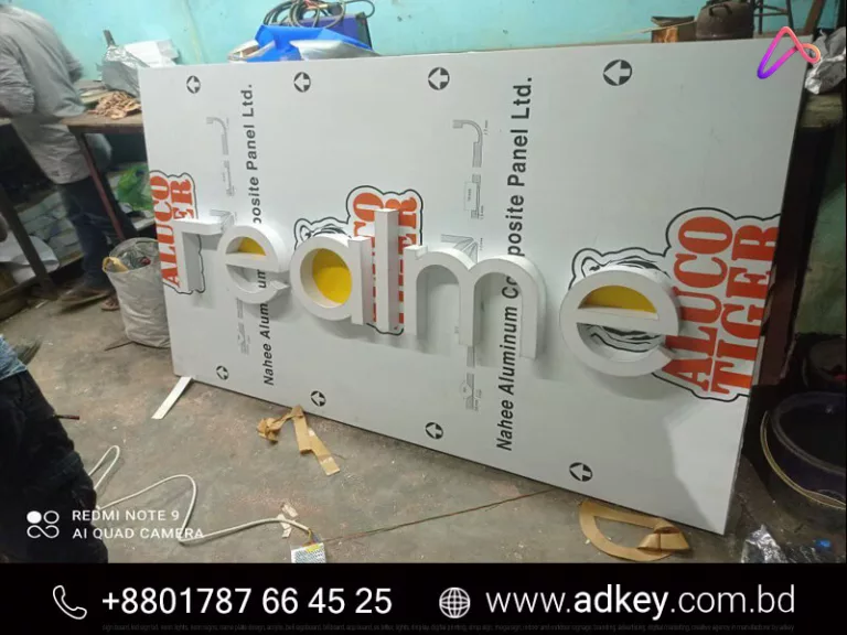 Outdoor Led Acrylic Letter Design Price and Cost in BD