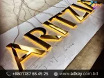 SS Golden and Silver Color Letter Signage Dhaka BD