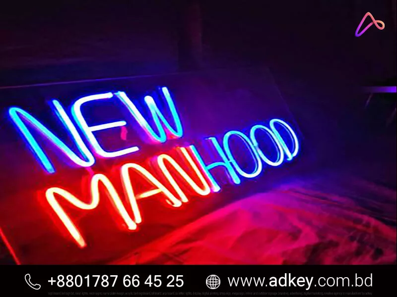 Acrylic Neon Light Design Price and Cost