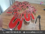 Custom LED Acrylic Sign Price and Cost Dhaka