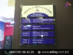 Glass Sign Board Price