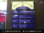 Glass Sign Board Price