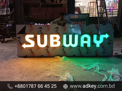 LED Acrylic Letter Display Board Price in BD