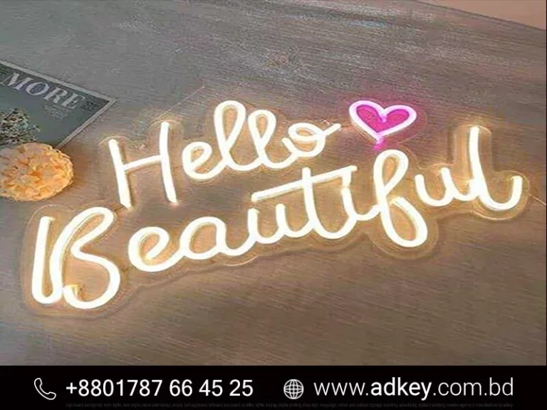 Neon Sign Price and Cost in Bangladesh