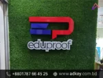 Plastic LED Acrylic Letter Sign