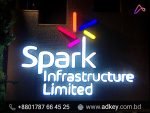 LED Sign Board Making with Acrylic Letter Price