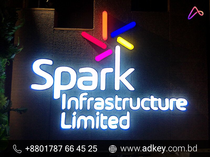 LED Sign Board Making with Acrylic Letter Price