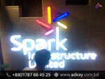 LED Sign Board 3D Acrylic LED Letter in BD