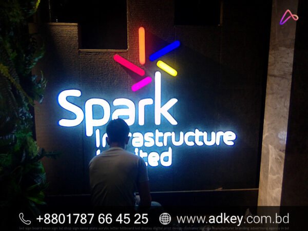 LED Sign Board 3D Acrylic LED Letter in BD