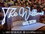 Neon Sign Price in Bangladesh