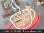 Custom Neon LED Cafe Window Sign Board Price