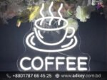 Custom Neon LED Cafe Window Sign Board Price