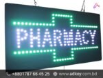 Digital Pharmacy LED Sign Board Price in BD