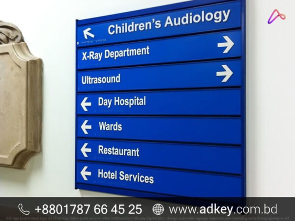 Hospital Sign Board Manufacturer in Dhaka