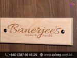 Quality Full Wooden Door Name Plate Manufacturer