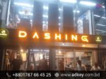 3D Bata Model SS Acrylic Letter LED Custom Light