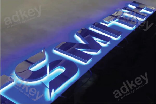 Backlight Acrylic LED Letter Sign Board