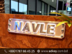 Backlight Office Front SS Name Plate Price