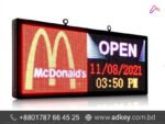 Custom Digital LED Sign Board Cost Price