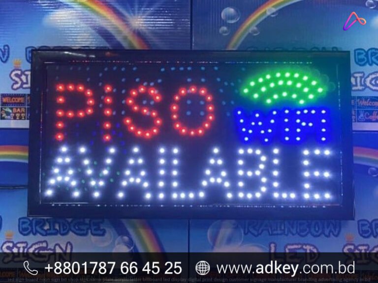 Custom Display LED Sign Board Price in BD