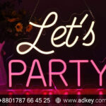 Custom Digital Neon Sign Maker Indoor Price