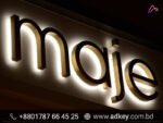 Custom Illuminated SS Signs for Business