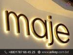 Custom Illuminated SS Signs for Business