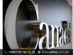 Custom Top Acrylic SS High Letter Signage